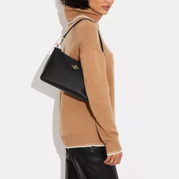 Coach Clara shoulder bag in Black - Picture 13 of 15